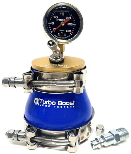 Turbo Boost Leak Testers 2.75 for 2.75 Turbo or Intake Pipe - Universal Test Kit - Test Upto 30 PSI - Premium - 6061 Aluminum - Restore Power!