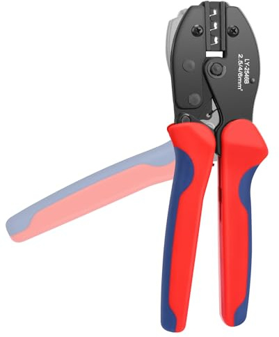 Elecoutek Solar Crimpzange Solarstecker Crimper Crimpwerkzeug 26-10 AWG für 2,5/4,0/6,0 mm² Solar Kabel Stecker Solarpanel Solarmodule Photovoltaikanlage Kabel