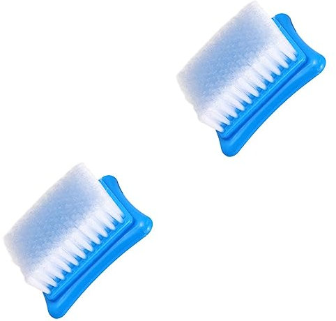 SOLUSTRE 2pcs Small Cleaning Brushes for Household Washing up Brushes Rug Cleaner Kitchen Cleaning Bathroom