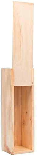 lotdevin Caisse en bois range bouteille Champagne Mabouteille.fr® - Champagne coffret caisse a bouteille parfait pour Conservation & Présentation [ Sac bouteille champagne ] (1 bouteille Standard)