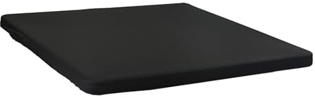 perfk Copritavolo Quadrato, copritavolo Elastico, copritavolo, tovaglia Elastica per Tavolo Laterale, per Interni ed Esterni, Cucina, Nero