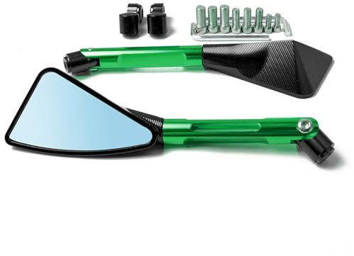 Lenkerendenspiegel Motorrad-Rückspiegel Seitenspiegel Für K&AWASAKI Für Z900 Für Z900RS Für Z800 Für Z1000 Für V-ersys 650 1000 300X Für ER6N(A)