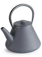 IBILI - Tetera Ella 0,40 Lt, Hierro fundido, filtro de acero inoxidable