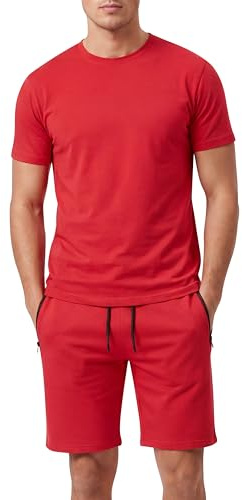 Love My Fashions® Men's Shorts Set Zipper Hoodie & Shorts Set 2 Pieces T shirt Set gym outfits for Men Activewear Sports Summer Co-ord Set Outfits
