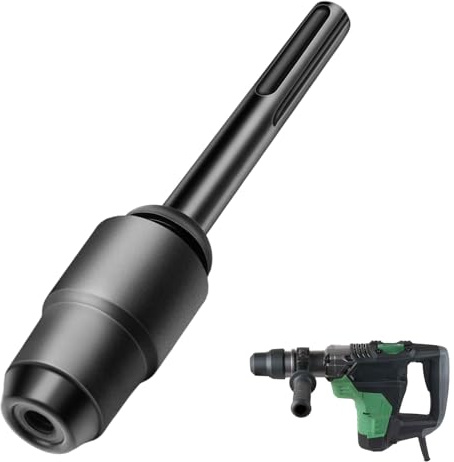 SDS Max to SDS Plus Adapter for Rotary Hammers, Chuck Adaptor Converter, Drills Chuck Drill Converter Shank Quick Tool SDS Max auf SDS Plus Adapter für Bohrhämmer