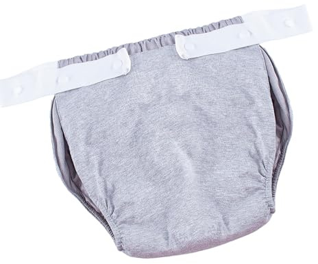 TEMOOUES Breathable Cotton Adult Bladder Control Pad Protectors AntiLeakage Incontinences Underwear Comfortable Discreets L/XL Size Cotton Leak Proof Pad