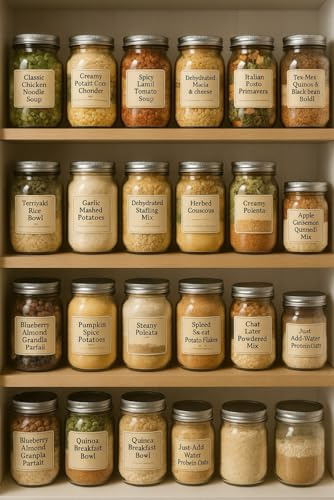 Mason Jar Meals: Long-Lasting Convenience in Every Layer (Homesteading Harvest)