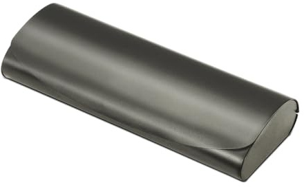 FINTIE Metall Hardcase Brillenetui für Herren & Damen | Flach & Schmal Brillen Etui für kleine Lesebrillen, mit Magnetverschluss