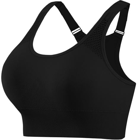 Aseniza Sujetador Deportivo Mujer Espalda Cruzada Pilates | Tejido suave y transpirable, elasticidad cómoda, efecto moldeador natural para entrenamiento, running y uso diario
