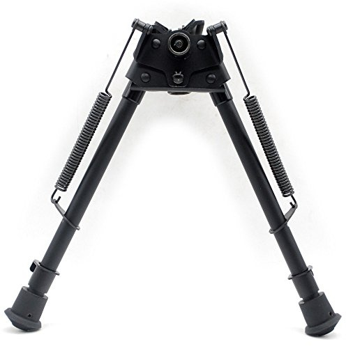 TRIROCK 9-13 Pulgadas Giratorio Inclinable Bípode para Rifle de Caza