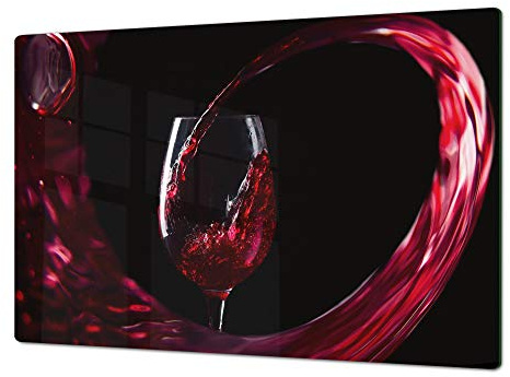 GIGANTE ASSE DA CUCINA e Copri-piano cottura a induzione – Spianatoia – Pezzo Unico (80x52cm) o Due Pezzi (40x52cm ognuno) Serie di vini DD04