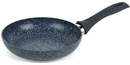 Russell Hobbs Nightfall Stone 20 cm Frying Pan - Non-Stick, Induction Compatible, Egg, Pancake, Long-Lasting Aluminium, PFOA-Free Cookware, Omelette Skillet, Non-Toxic, Use Little to No Oil
