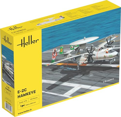 Heller 82300 E-2C Hawkeye 1/72, Unlackiert