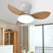 EKDADL 65CM 3 Aspas Ventilador de Techo con Luz y Mando DC Reversible Lampara Ventilador Techo Silencioso 6 Velocidades APP Inteligente Distancia Dormitorio,Salon