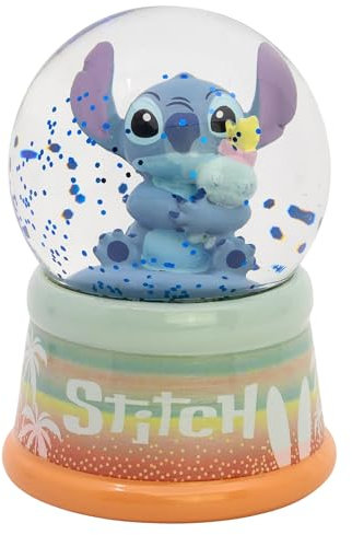 Stor Globo de Nieve de Stitch en Caja de Regalo