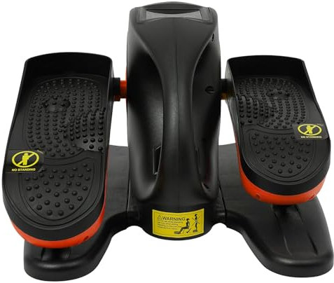 Ellipsentrainer Bewegungstrainer Pedaltrainer sitzendes Pedal-Trainingsgerät mit Fernbedienung 5-stufige Geschwindigkeit Stepper für Bewegung im Büro