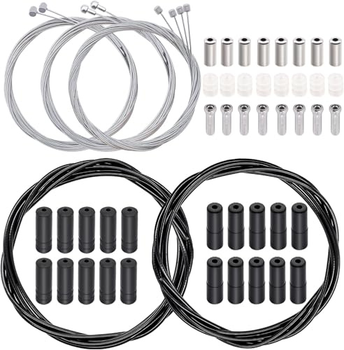 mxuteuk Fahrradbremse Kabel Drehzahl Kabel Fahrrad Kabel Gehäuse Kits Fahrrad Bremse Kabel Kits Fahrrad Übertragung Kabel Fahrrad Bergstraße Fahrrad Reparatur