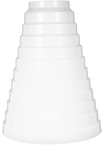 Yardenfun Conector De Conducto De Ventilación Reductor De Conducto Plástico Ajustable 7-20 Cm Compatible Campanas Extractoras Cocina 1 Unidad Uso Doméstico