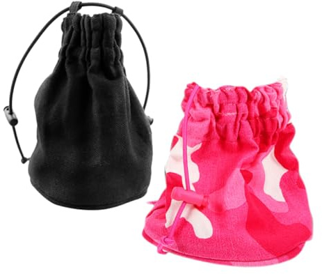 WOFASHPURET 2stücke Netz-haartrockner-diffusor-abdeckung Faltbare Föhn-sockentasche Universeller Aufbewahrungs-organizer Für Lockiges Haar Reiseföhn-zubehör