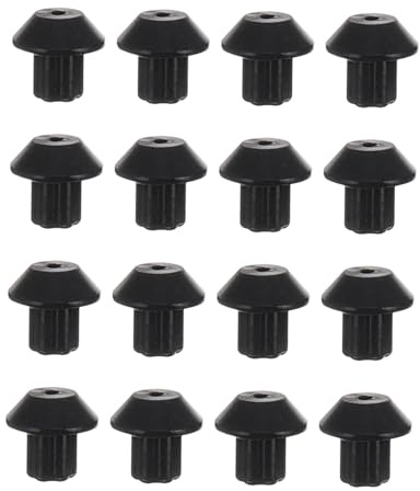 HONITANO 48PCS Rubber Grate Feet Replacement for Gas Range Burner Stove Foot Pads Compatible with Wbk Model Stove Burner Legs Accessory for Stable Cooktop Leveling