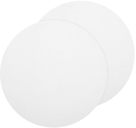 SAFIGLE 2pcs Ceiling Light Diffuser Sheets for Baby Room and Playroom Beige Cloth Lampshades Soft Light Diffusion and Easy Installation Heat-Resistant for Children