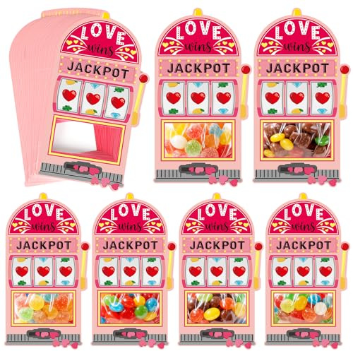 COCHIE 48 Pack Valentines Day Cards for Kids DIY Valentine Exchange Cards with Clear Treat Bags & Self Adhesive Tape Happy Valentine's Day Gifts for Kids Boys Girls Classroom