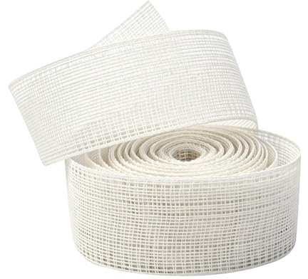 GFUEIGJ Saumband zum Nähen 6 M x 35 MM Fischgratband Bügelband zum Aufbügeln Baumwoll Schrägband Nahtband für DIY Handmade Craft Kleidung Kleid Rand Saum Hochzeitsschleier (Beige)