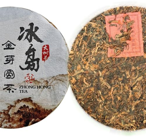 Bio-Pu'er-Kuchen 357g mit reifem Te isländische Pfannkuchen mit goldenem Sprössling