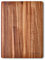 Kuppels Schneidebrett SLICE | Akazienholz | 40 x 30 x 1,5 cm | Holzbrett klingenschonend | Schneidebrett Holz | Servierbrett | Brotzeitbrett Holz | Holzbrett Küche