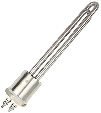 Elemento calefactor 12v 600w 1 BSP Elemento calefactor Tubular Calentador eléctrico Inmersión Calentador de agua solar Elemento / 5 (Color : Heater Thread, Size : 12v 600w BSP)