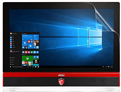 Celicious Vivid Invisible Glossy HD Screen Protector Film Compatible with MSI Gaming 27 6QE [Pack of 2]