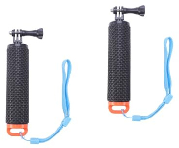 Hoement 2stücke Handheld Floating Stick Für Action-kameras Wasserdichtes Leichtes Und Kompaktes Zubehör Mit Rutschfestem Griff Für Unterwasseraufnahmen Orange