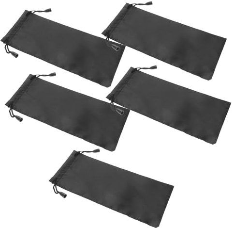 FOYTOKI 5pcs Lightweight Aluminum Alloy Tent Peg Storage Bag Camping Accessories for Outdoor