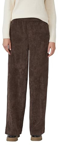 s.Oliver Cordhose mit Elastikbund und Wide Leg