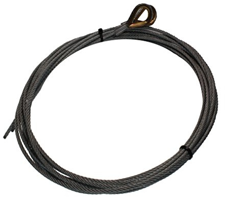 Tragseilset Ø 3 mm Beschlag N bis Torhöhe 2250 mm Hörmann