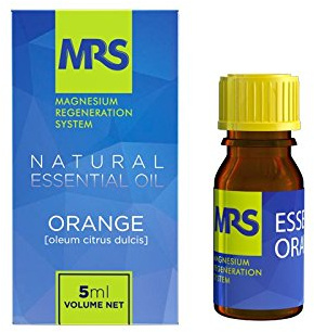 Huile Essentielle Orange, Facilite le Sommeil, 100% Naturelle et Biologique, pour Bain, Massage et Aromathérapie, Oleum Citrus Dulcis, 5ml, par MRS