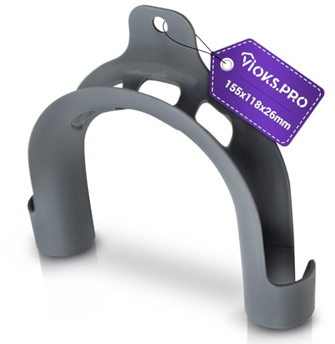 Viоks.pro Knickschutz Schlauch 180 Grad PVC Haltebogen Waschmaschine