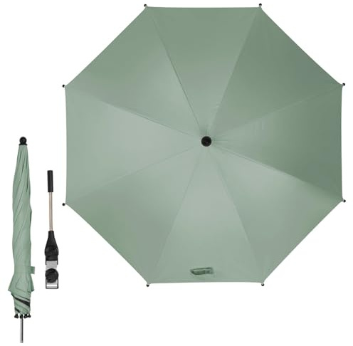 Ickle Bubba Universal-Sonnenschirm, salbeigrün, L 59cm x W 18cm x H 10cm