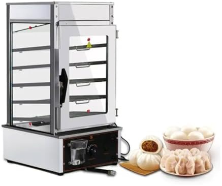 Armadio Riscaldante Per Alimenti Commerciale, Vaporiera Da Tavolo In Acciaio Inossidabile Da 1200 W Con Vetro Temperato Visivo, Controllo Della Temperatura 30-110 ℃, Armadio Scalda Pasta Per Hot Dog