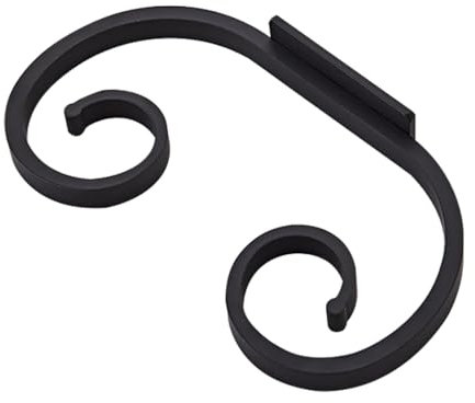 Wandmontiertes Stielglasregal|Weinglashalter Aus Aluminiumlegierung|Kreatives Hängendes Weinglas-Präsentationsregal|Glaswaren-Trocknungsaufbewahrungsaufhänger für Küche,Bar,Schwarz,Hält 2 Gläser