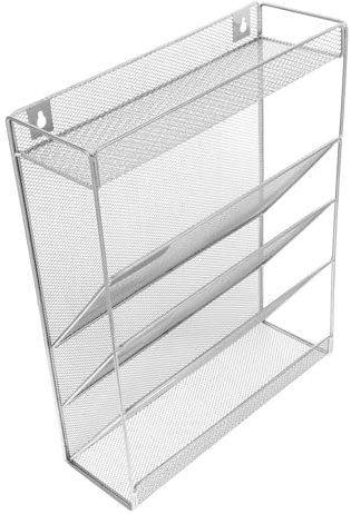 DIYEAH 1satz Wandmontierter Aktenordner Multifunktionaler Lagiger Dokumentenhalter Für Büro Platzsparend Robust Und Organisation Von Unterlagen Zeitungen Und Magazinen