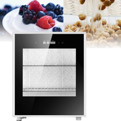 Lievitatore Versatile Da 40 Litri, Macchina Per La Fermentazione Del Pane Allo Yogurt A 2 Strati, Kit Per La Lievitazione Dell'Impasto Per Pizza E Pane, Accessori Per La Lievitazione Con Controllo