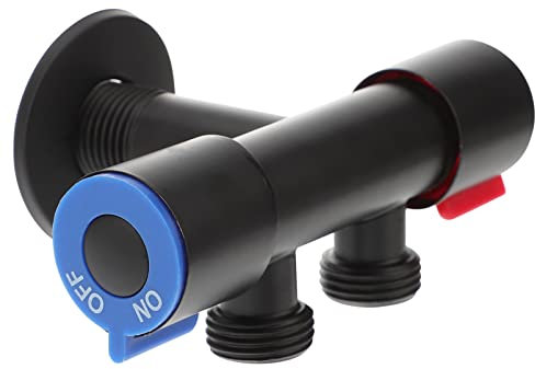 Uonlytech Edelstahl Winkelventil Für Toilette Wasserdichtes Stop Ventil Zur Wasserabsperrung Geeignet Für Badezimmer Und Balkon Anti-leckage Design Einfache Installation