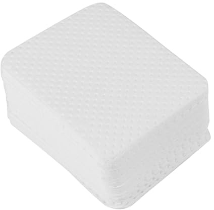EPIGEIST 540 Stück Fusselfreie Abschminkpads aus Baumwolle und Vlies Make Up Entferner Pads für Sanfte Reinigung und Nagellackentfernung Beim Makeup Entfernen