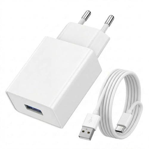 Universale Alimentatore di Rete 5V 2A con Porta USB-C e Cavo Tipo C 1,5M