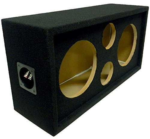 Bass Rockers Lautsprecher-Pod mit Federklemme, 25,4 cm/10,2 cm, Teppich-Finish