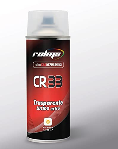 ROLMA CR 33 Barniz Transparente Brillante monocomponente X Llantas y Carrocería
