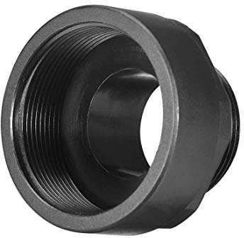 Casquillos roscados adaptador de conector de nailon rosca exterior M32 M40 negro