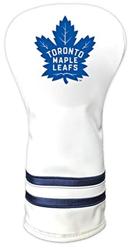 Team Golf NHL Toronto Maple Leafs - Copritesta per mazza da golf, stile vintage, colore: bianco