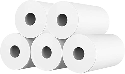 10 rotoli di carta da stampa per fotocamera, Carta per la stampa di ricarica per fotocamera istantanea per bambini Rotoli di carta da stampa per macchine fotografiche bambini Carta per fotografiche